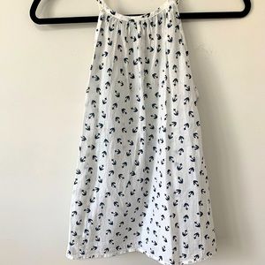 Cute Anchor Tank Top